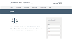 Desktop Screenshot of mominlawoffices.com